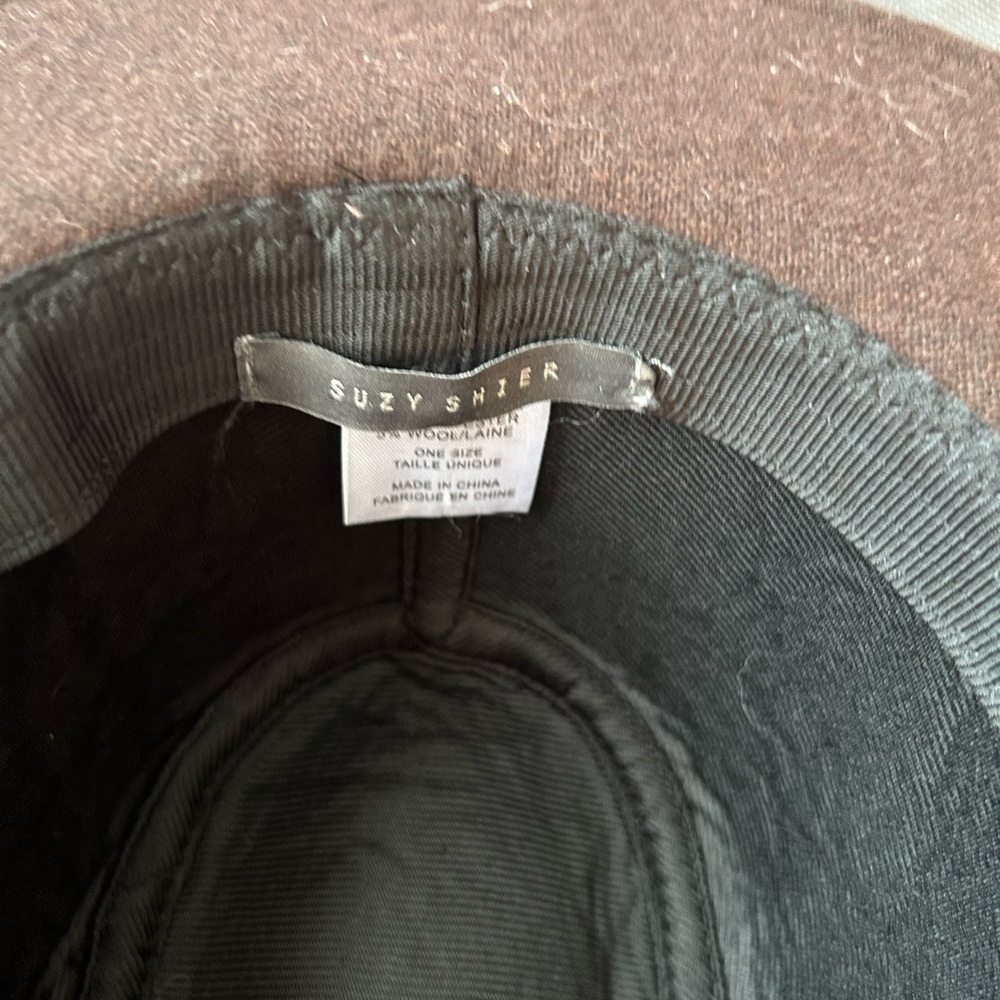 Suzy Dark Brown Fedora/Country Hat - Picture 2 of 3